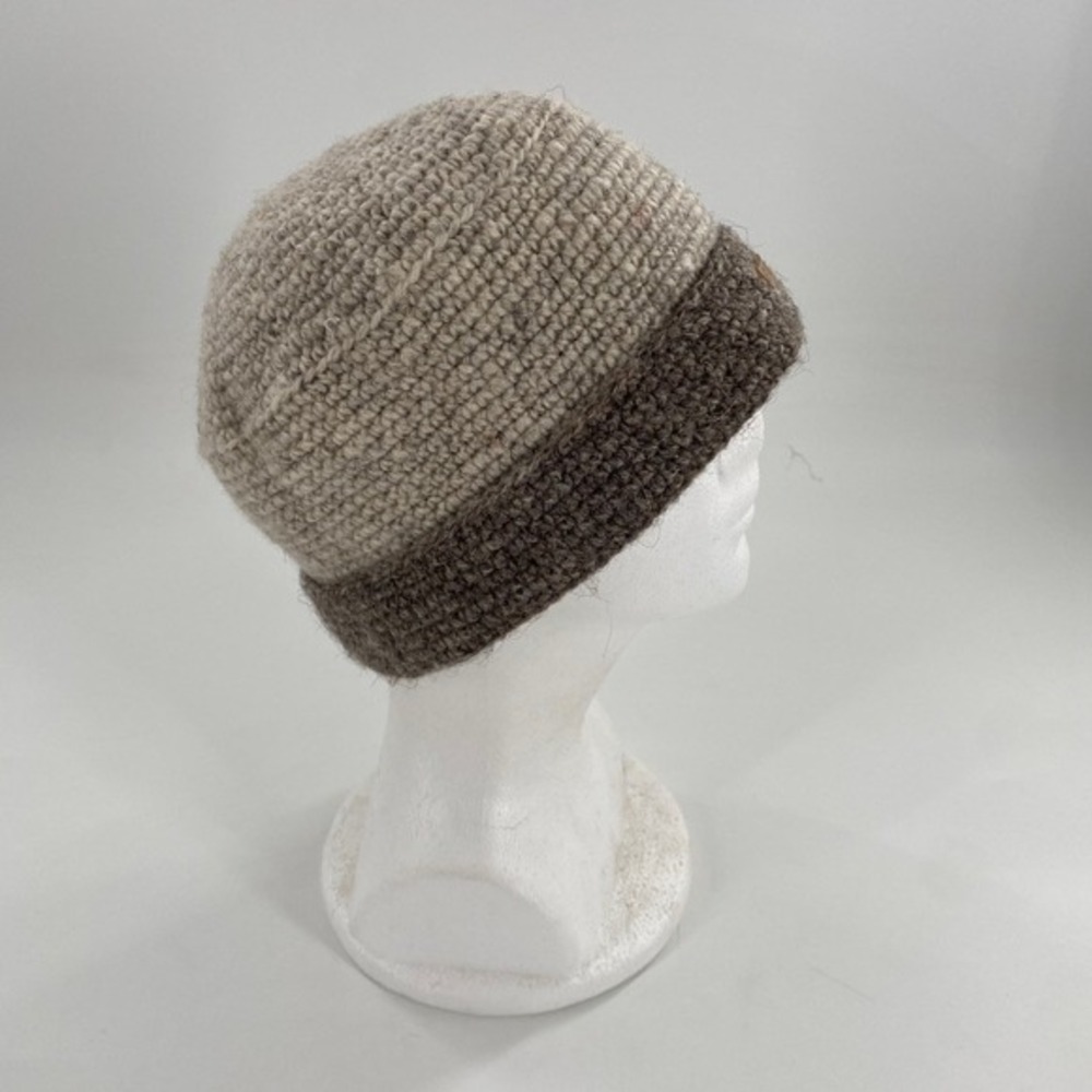Everest Designs Womens Knit Beanie Hat Tan‎ Brown Lined Winter - Picture 3 of 9